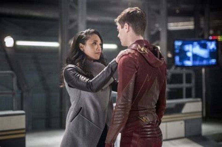 Barry Allen and Iris West in 'The Flash'