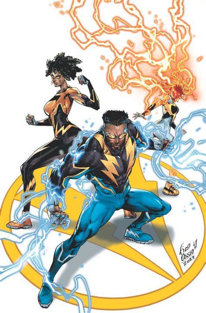 Black Lightning speaking