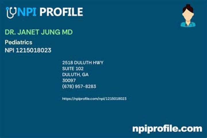 Dr. Janet Jung, MD – Duluth, GA