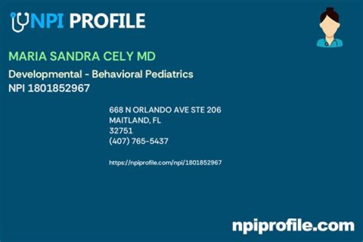 Dr. Maria Cely, MD – Maitland, FL