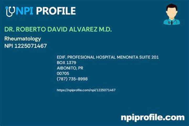 Dr. Roberto Alvarez, MD – Aibonito, PR
