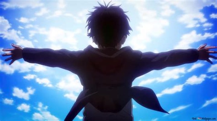 Eren Yeager in the final season of 'Attack on Titan' talking with Ymir and Zeke in a place called Path.