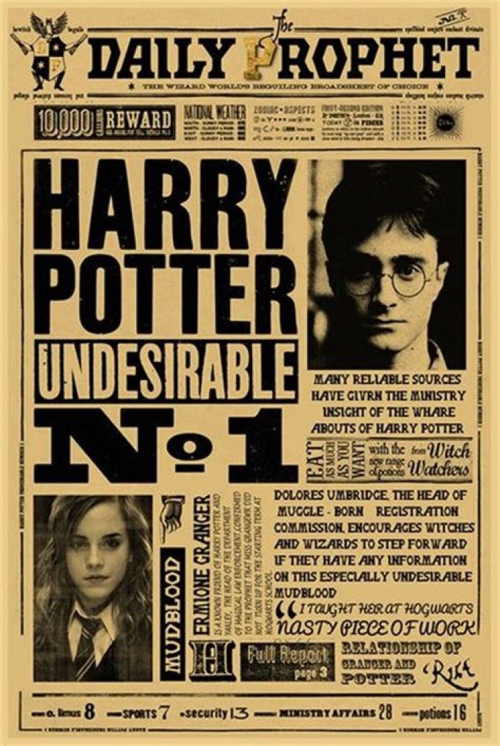 Hogwarts Legacy - newspaper
