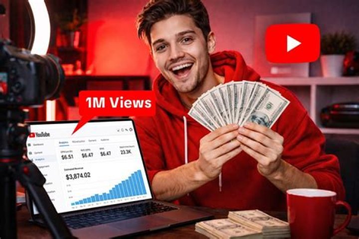 How much is 1 view on youtube