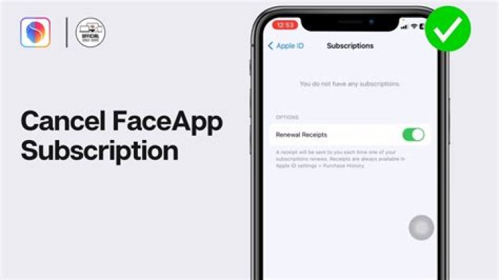 How to cancel faceapp subscription