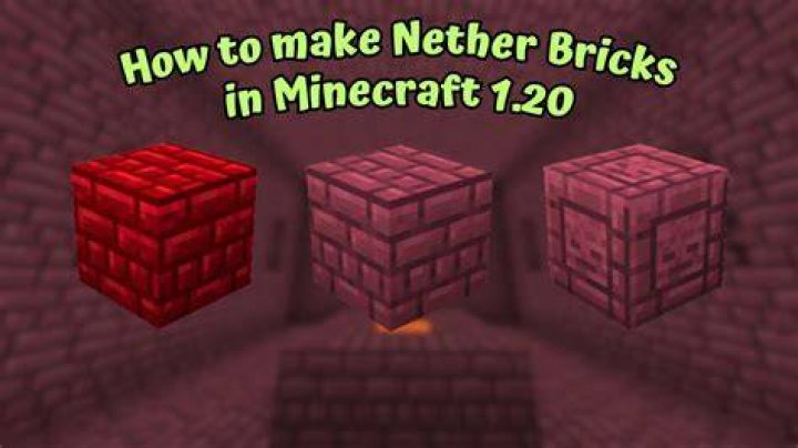 How to make nether brick