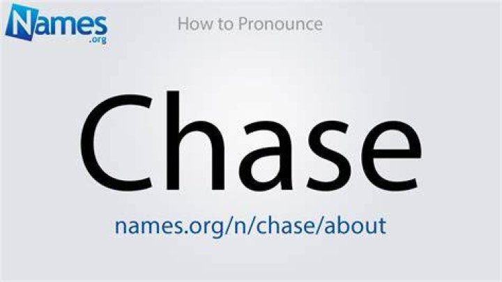 How to pronounce chase