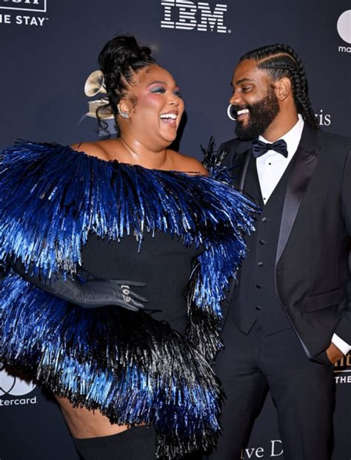 Lizzo and Myke Wright - Getty