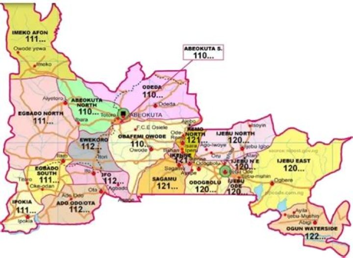 Ogun State Zip Code / Postal Code