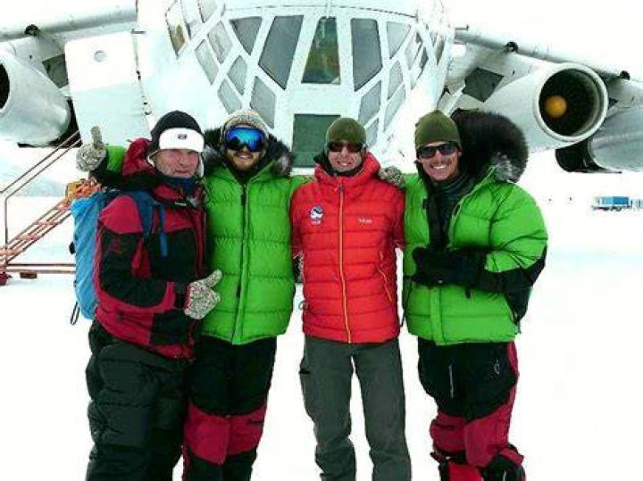 Robert Swan children: Meet Barney Swan 1 polar explorer robert swan begins trek to south pole highlig 5a1d51ad198e4