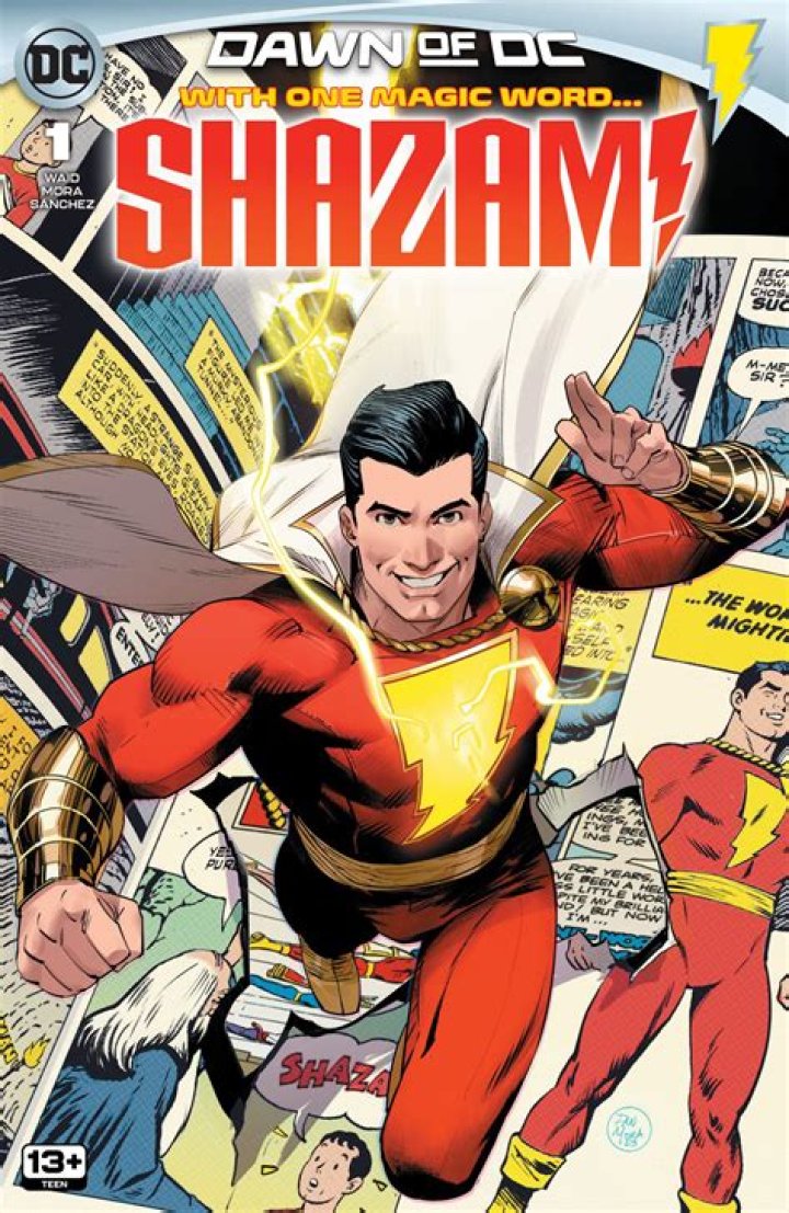 Shazam comic cover