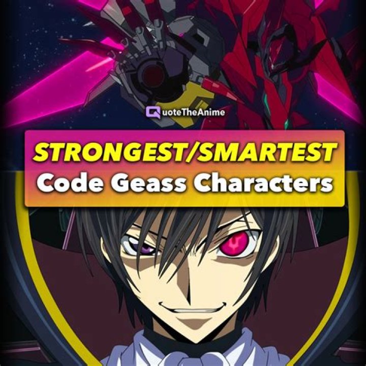 The 10 strongest characters in ‘Code Geass’, ranked