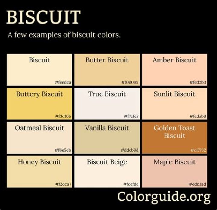 What color is biscuit