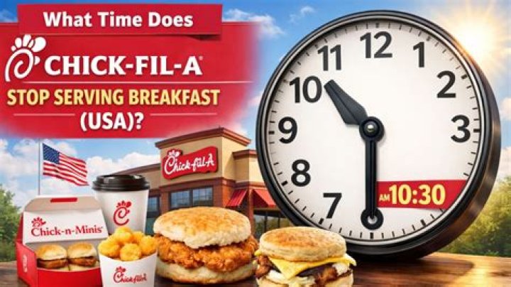 What time does Chick-fil-A stop serving breakfast? Answered